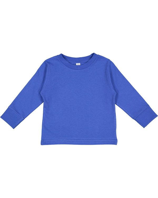 Rabbit Skins Toddler Long Sleeve T-Shirt | Royal Online Hot Sale