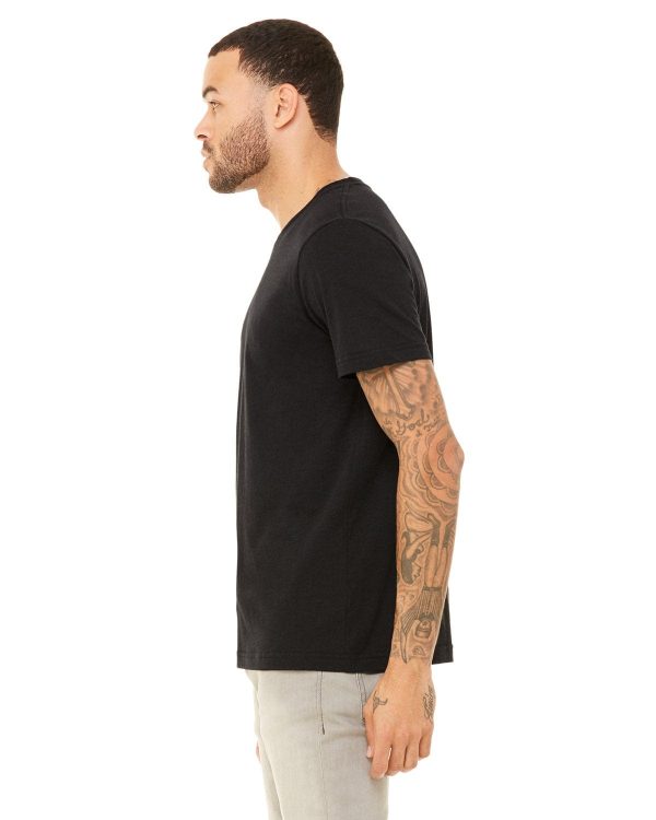 Bella+Canvas Triblend T-Shirt | Blk Hthr Triblnd Hot on Sale - Image 2