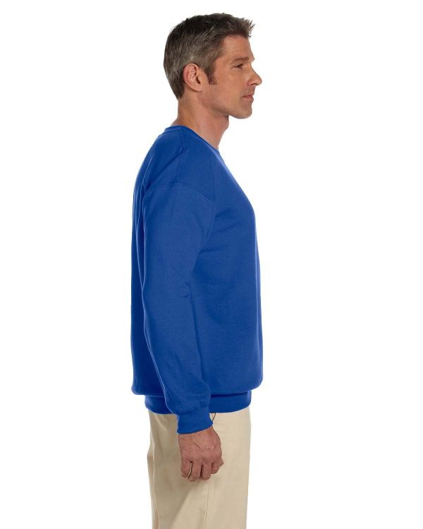 Jerzees SuperSweats 50 50 Crewneck Sweatshirt | Royal Online - Image 3