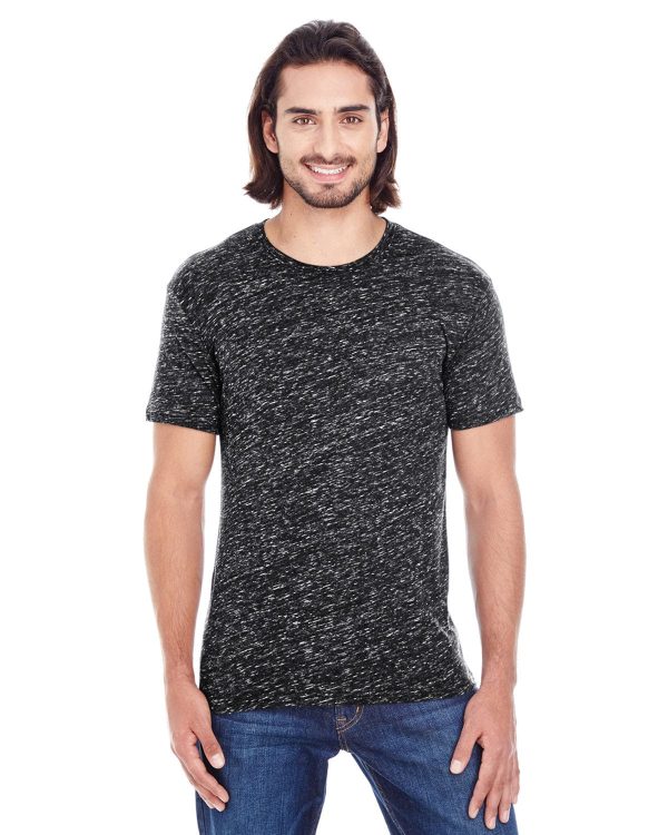 Threadfast Apparel Blizzard Jersey Short Sleeve Tee | Black Blizzard For Discount