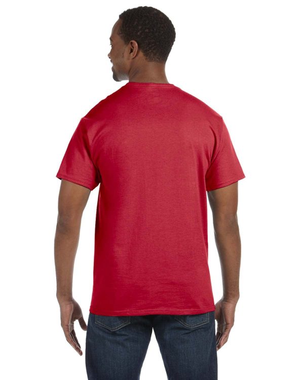 Jerzees Tall 50 50 Heavyweight T-Shirt | True Red Discount - Image 2