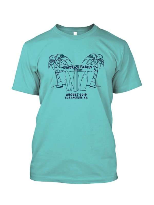 Hawaii Family Reunion T-Shirt Design R1-13 Sale - Image 4