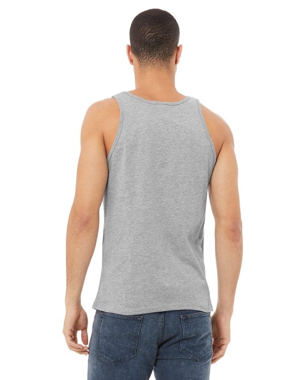 Bella+Canvas Unisex Jersey Tank | Athletic Heather For Sale - Image 2