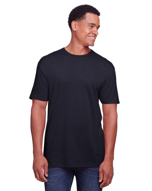 Gildan Mens Softstyle CVC T-Shirt | Navy Mist Supply