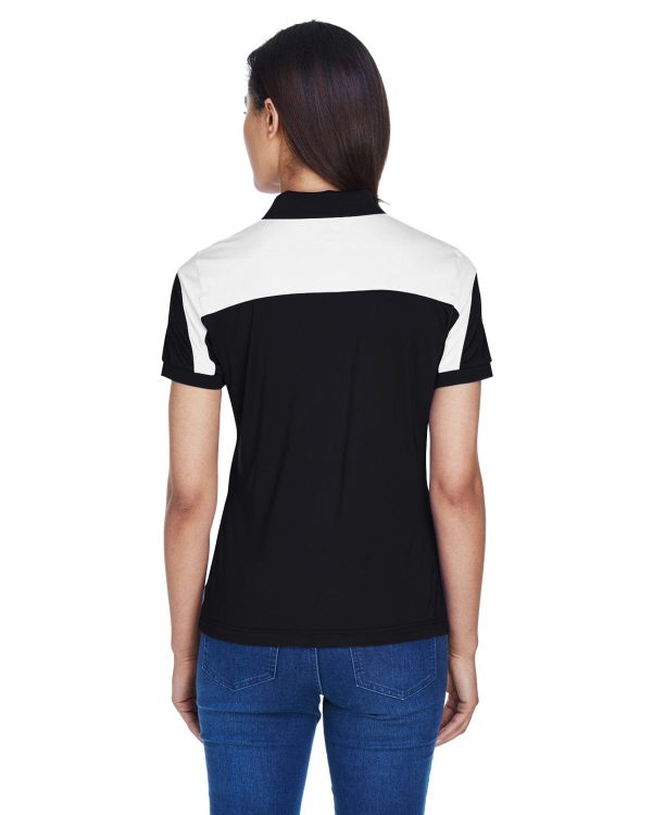 Team 365 Ladies Victor Performance Polo | Black Online Sale - Image 2