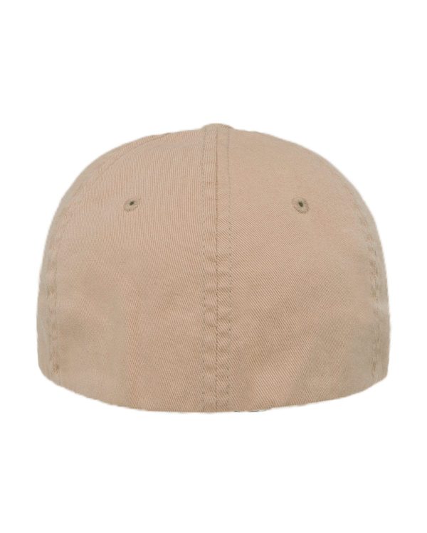 Yupoong Garment-Washed Twill Cap | Khaki Hot on Sale - Image 2
