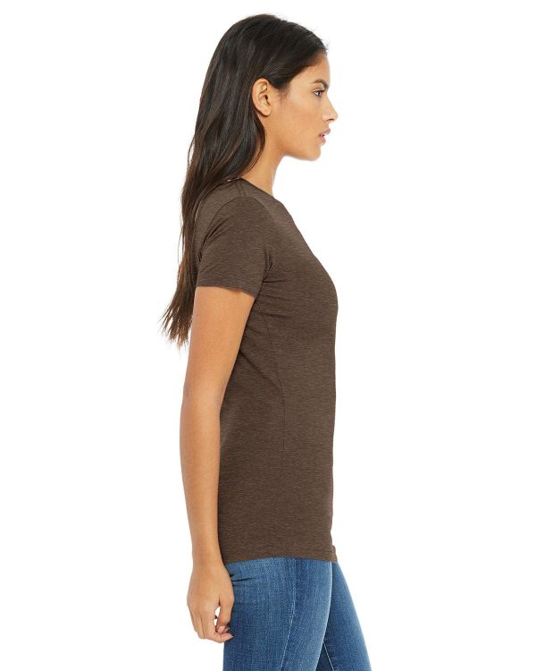 Bella+Canvas Ladies Favorite T-Shirt | Heather Brown Discount - Image 3