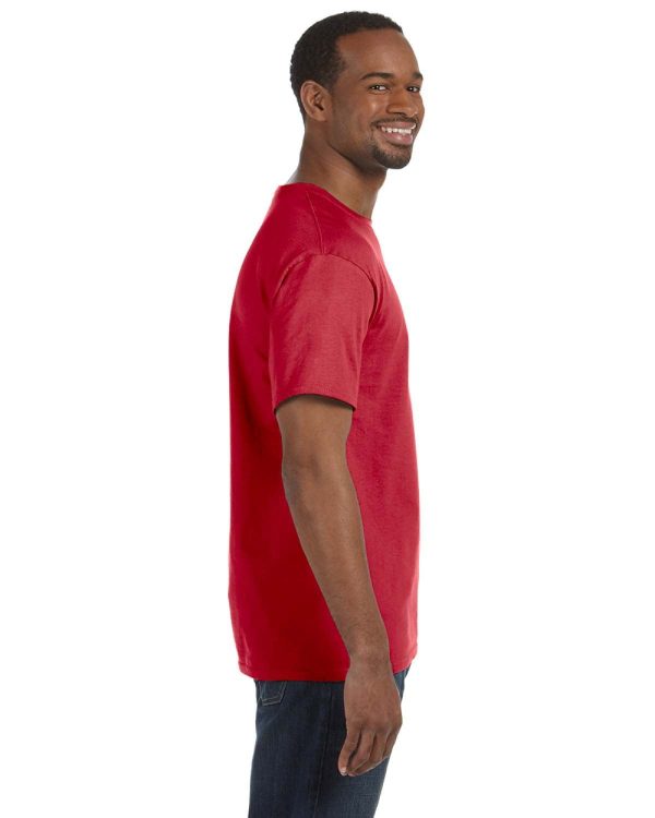 Jerzees Tall 50 50 Heavyweight T-Shirt | True Red Discount - Image 3