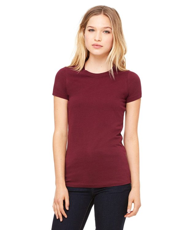 Bella+Canvas Ladies Favorite T-Shirt | Maroon Hot on Sale