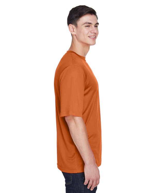 Team 365 Mens Zone Performance T-Shirt | Sprt Brnt Orange Online Sale - Image 3