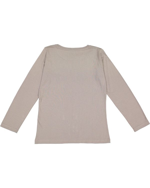 LAT Ladies Combed Cotton Long Sleeve T-Shirt | Titanium Fashion - Image 2