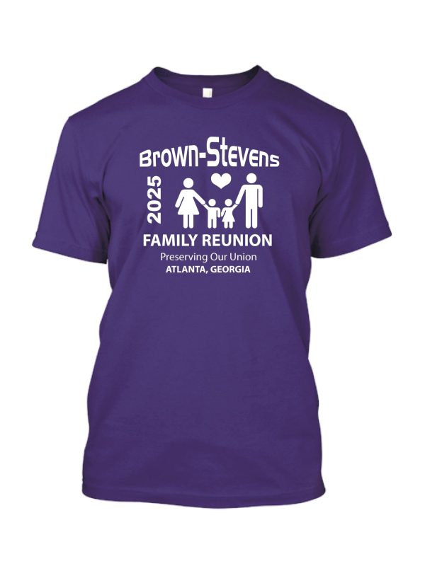 Stick Figure Family Reunion T-Shirt Design R1-51 on Sale - Image 2