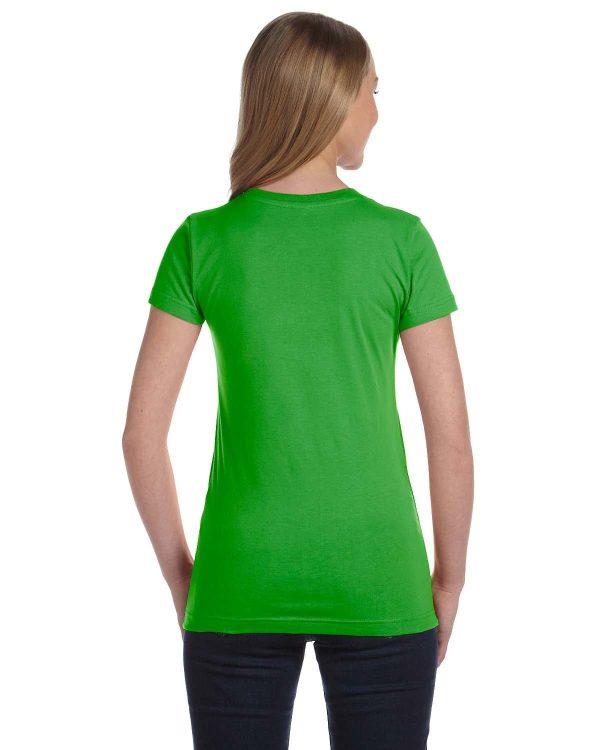 LAT Ladies Fine Jersey T-Shirt | Apple on Sale - Image 2