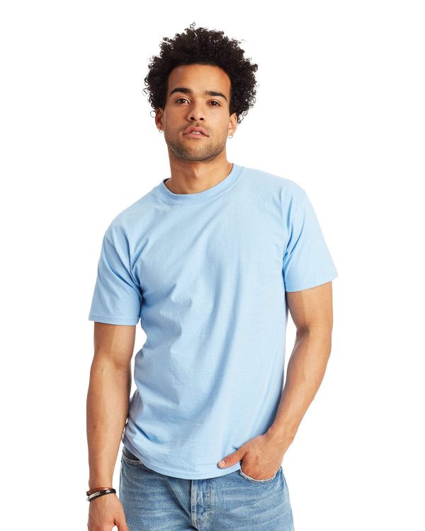 Hanes Beefy-T T-Shirt | Light Blue For Discount