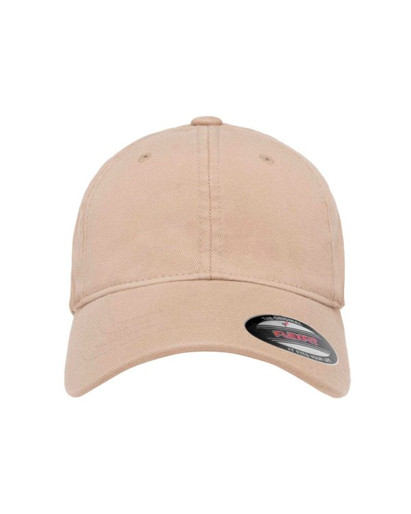 Yupoong Garment-Washed Twill Cap | Khaki Hot on Sale