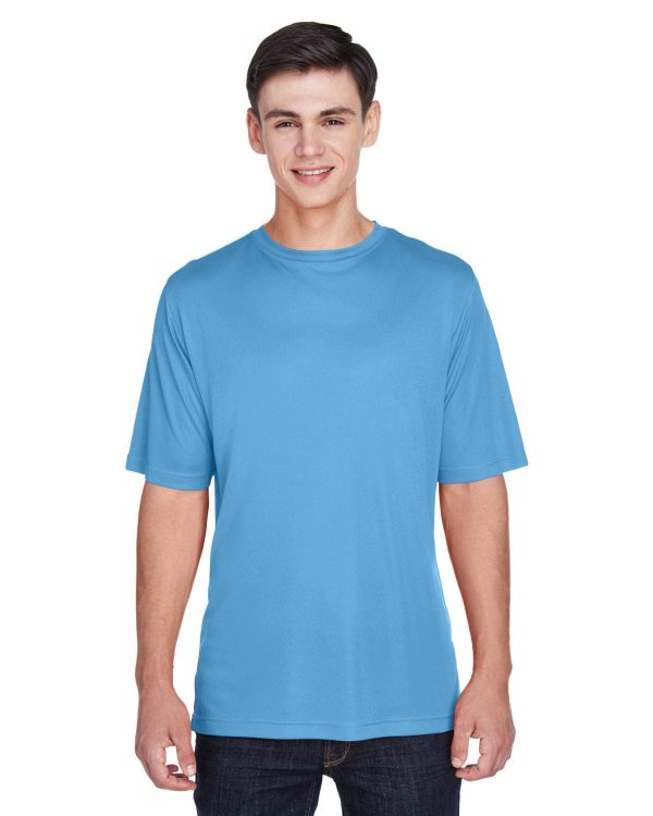 Team 365 Mens Zone Performance T-Shirt | Sport Light Blue For Sale