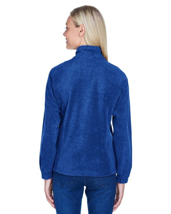 Harriton Ladies Full-Zip Fleece Jacket | True Royal Online now - Image 2