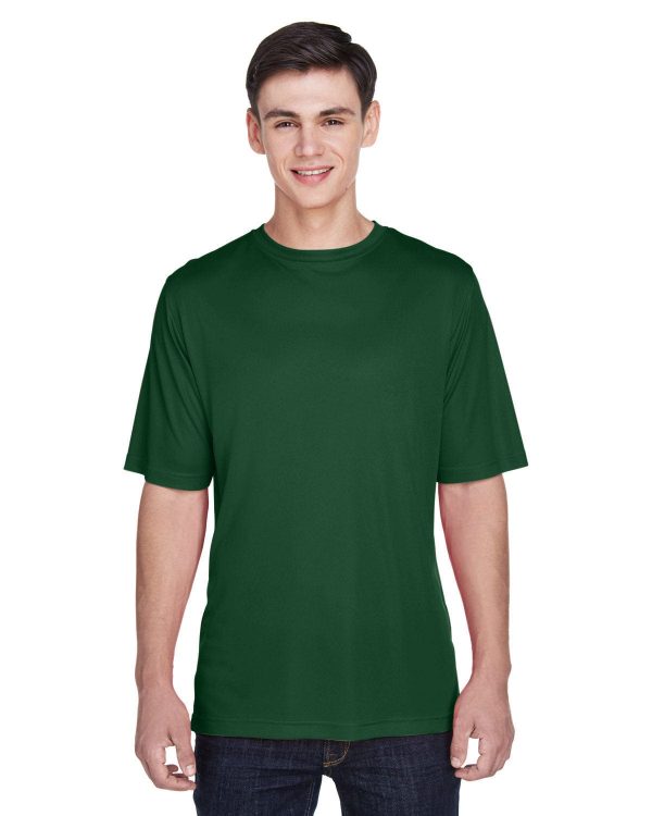 Team 365 Mens Zone Performance T-Shirt | Sport Dark Green Hot on Sale