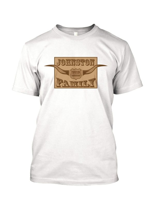 Bull Horns Family Reunion T-Shirt Design R3-1 Sale - Image 4