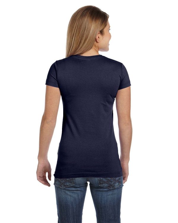 LAT Junior V-Neck T-Shirt | Navy Online Hot Sale - Image 2
