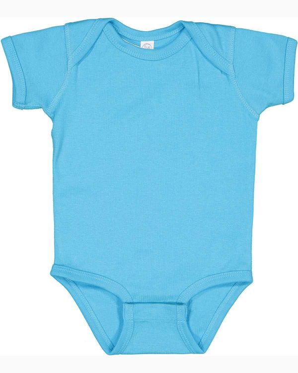 Rabbit Skins Lap Shoulder Creeper | Turquoise Online Hot Sale