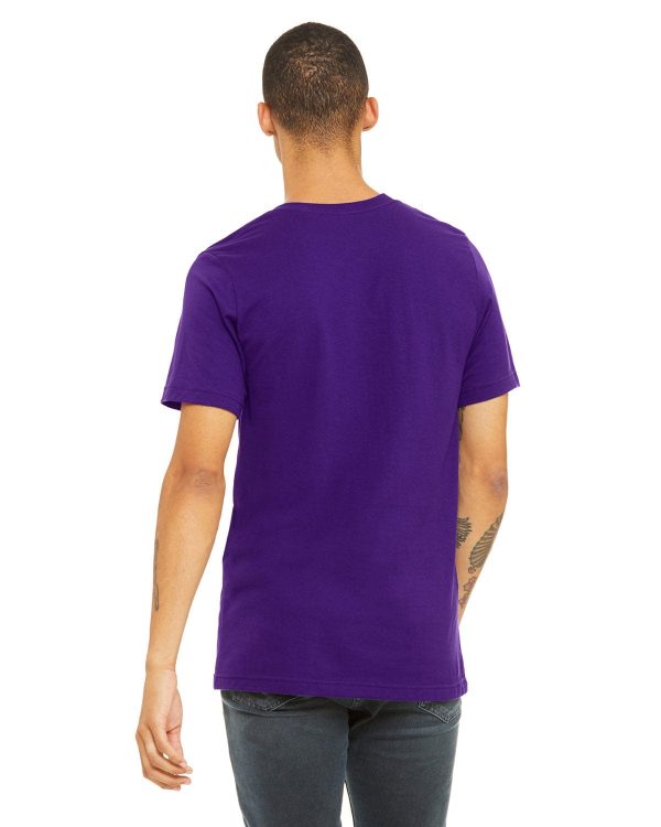 Bella+Canvas Unisex T-Shirt | Team Purple Online - Image 2