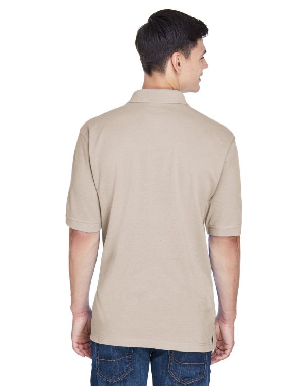 Harriton Easy Blend Polo Shirt | Stone Online - Image 2