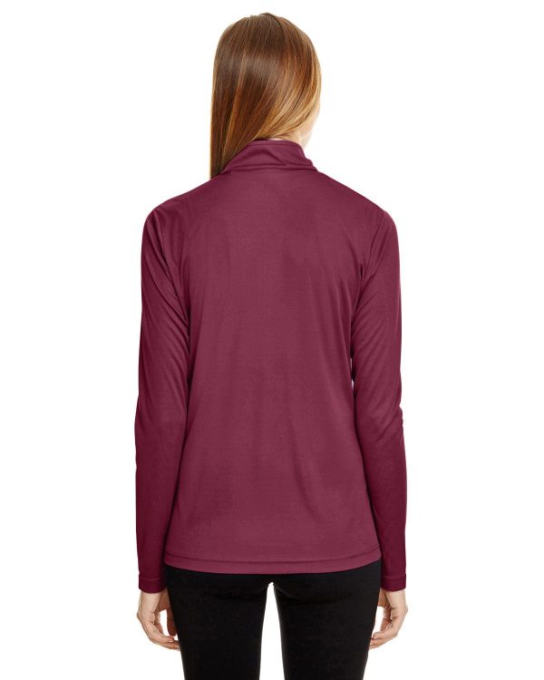 Team 365 Ladies Zone Performance Quarter-Zip | Sport Maroon Discount - Image 2