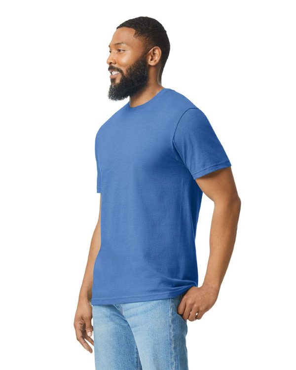 Gildan Mens Softstyle CVC T-Shirt | Royal Mist Online Hot Sale - Image 3