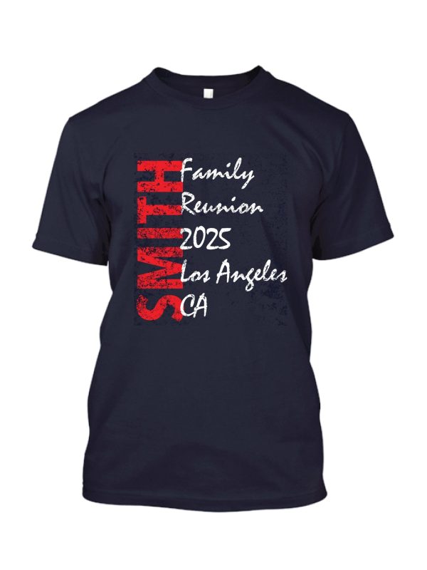 Name Family Reunion T-Shirt Design R2-27 Online Hot Sale - Image 2