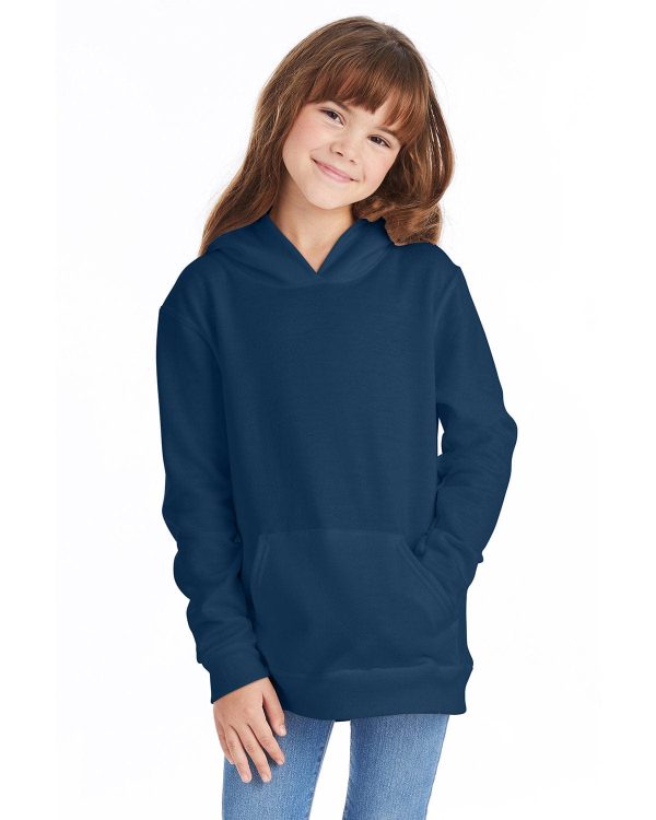 Hanes Youth Hooded Sweatshirt | Navy on Sale