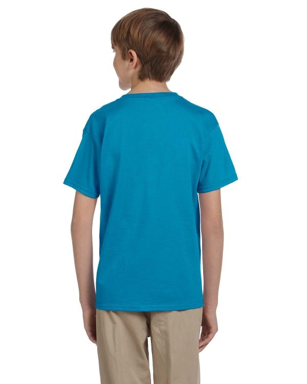 Hanes Youth Heavyweight 50 50 T-Shirts | Teal For Discount - Image 2