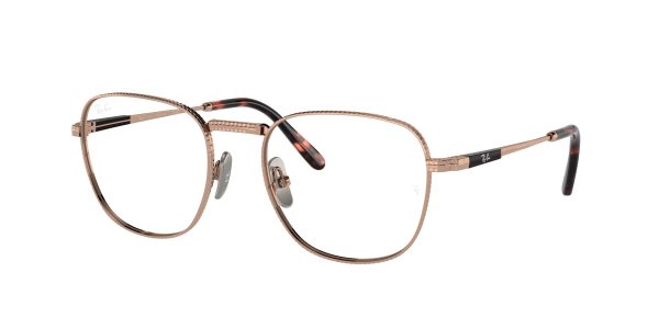 Ray-Ban Optical FRANK TITANIUM RX8258V Square Eyeglasses Online Sale - Image 3